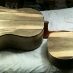 beetle kill pine guitar and ukulele