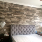 accent wood wall bedroom