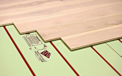 Can hardwood flooring be installed over radiant floor heating?